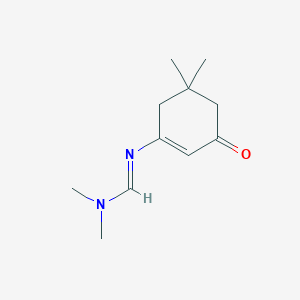 Methanimidamide, N'-(5,5-dimethyl-3-oxo-1-cyclohexen-1-yl)-N,N-dimethyl-