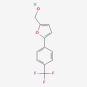 5-[4-(Trifluoromethyl)phenyl]furan-2-methanol