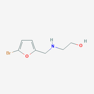 2-[(5-Bromo-2-furylmethyl)amino]ethanol