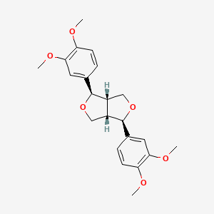 (3R,3aS,6R,6aS)-3,6-bis(3,4-dimethoxyphenyl)-1,3,3a,4,6,6a-hexahydrofuro[3,4-c]furan