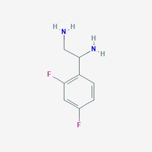 1-(2,4-Difluorophenyl)ethane-1,2-diamine