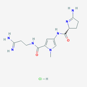 molecular formula C14H22ClN7O2 B1212816 (4R)-(-)-Dihydrokikumycin B 
