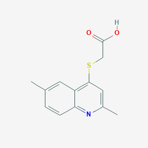 (2,6-Dimethyl-Quinolin-4-Yl-Sulfanyl)-Acetic Acid