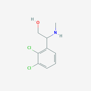 2-(2,3-Dichlorophenyl)-2-(methylamino)ethan-1-ol