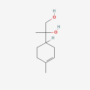 molecular formula C10H18O2 B1212826 2-(4-Methylcyclohex-3-en-1-yl)propane-1,2-diol CAS No. 6252-35-3