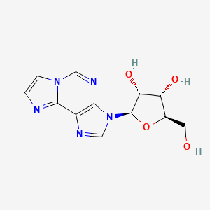 molecular formula C12H13N5O4 B1212832 1,N6-乙烯腺苷 CAS No. 39007-51-7