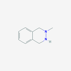 molecular formula C9H12N2 B12128332 Phthalazine, 1,2,3,4-tetrahydro-2-methyl- CAS No. 20072-57-5