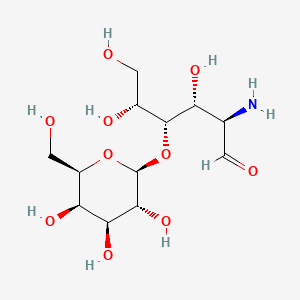 molecular formula C12H23NO10 B1212837 聚乳糖胺 CAS No. 13000-25-4
