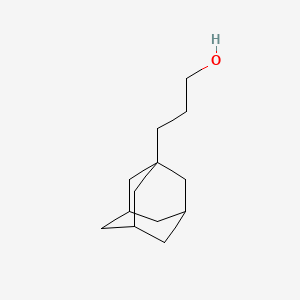 molecular formula C13H22O B1212840 3-(1-Adamantyl)propan-1-ol CAS No. 31685-38-8