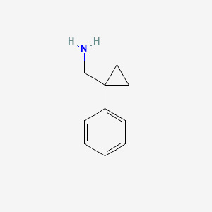 B1212845 1-Phenylcyclopropanemethylamine CAS No. 935-42-2