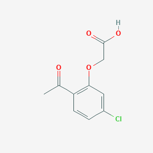 2-(2-Acetyl-5-chlorophenoxy)acetic acid