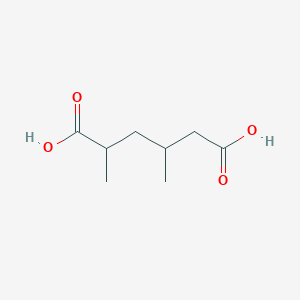 molecular formula C8H14O4 B1212875 2,4-二甲基己二酸 