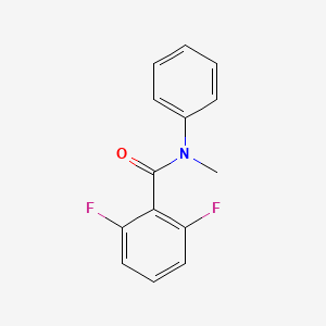 molecular formula C14H11F2NO B12128873 2,6-difluoro-N-methyl-N-phenylbenzamide 