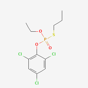 molecular formula C11H14Cl3O3PS B1212894 Trifenofos CAS No. 38524-82-2