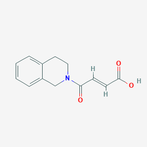 (2E)-4-(3,4-dihydroisoquinolin-2(1H)-yl)-4-oxobut-2-enoic acid