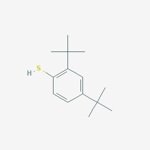 molecular formula C14H22S B012129 2,4-二叔丁基硫酚 CAS No. 19728-43-9