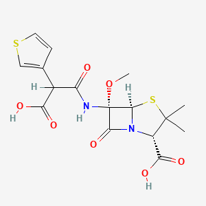 molecular formula C16H18N2O7S2 B1212904 Temocillin CAS No. 66148-78-5