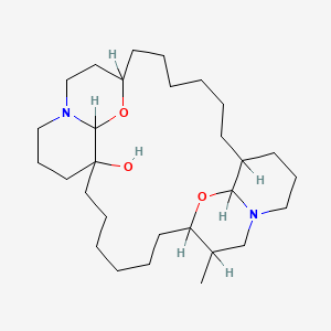 molecular formula C29H52N2O3 B1212910 Araguspongin B CAS No. 88840-01-1