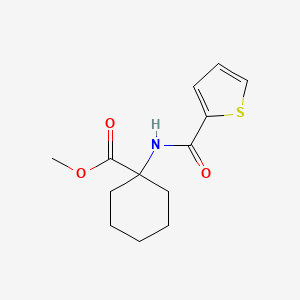 Methyl 1-(2-thienylcarbonylamino)cyclohexanecarboxylate