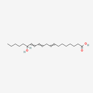 molecular formula C20H34O3 B1212924 15(S)-Hetre 