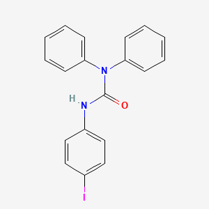 molecular formula C19H15IN2O B12129261 3-(4-Iodophenyl)-1,1-diphenylurea 