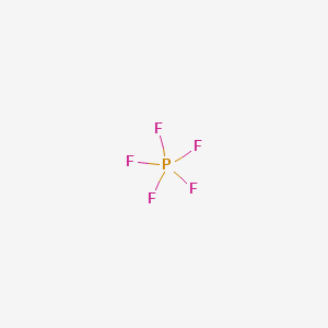 molecular formula F5P B1212937 五氟化磷 CAS No. 7647-19-0