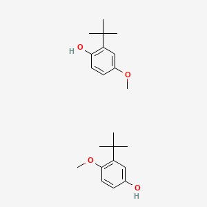 molecular formula C22H32O4 B1212938 Butylhydroxyanisole 