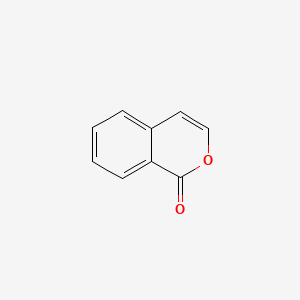 molecular formula C9H6O2 B1212949 Isocoumarin CAS No. 491-31-6