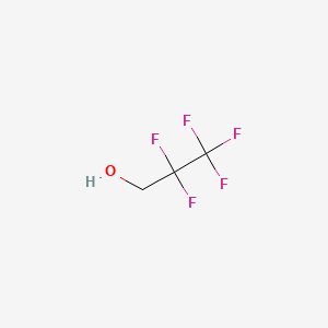 molecular formula C3H3F5O B1212958 2,2,3,3,3-Pentafluoro-1-propanol CAS No. 422-05-9