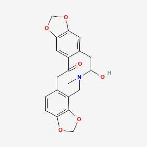 molecular formula C20H19NO6 B1212971 6-Hydroxyprotopine 