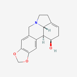 molecular formula C16H17NO3 B1212974 卡拉宁 CAS No. 477-12-3