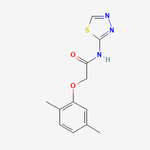 2-(2,5-dimethylphenoxy)-N-(1,3,4-thiadiazol-2-yl)acetamide