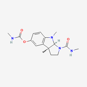 molecular formula C16H22N4O3 B1212976 Eseramine CAS No. 6091-57-2