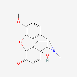 molecular formula C18H19NO4 B1212991 14-Hydroxycodeinone 