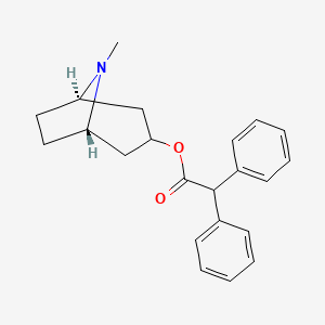 molecular formula C22H25NO2 B1213052 Tropacine CAS No. 6878-98-4