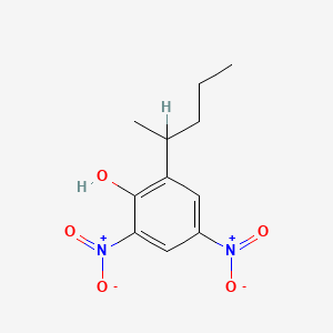 molecular formula C11H14N2O5 B1213061 Dinosam CAS No. 4097-36-3