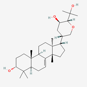 molecular formula C30H50O4 B1213080 Sapelin A 