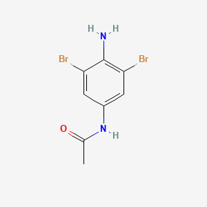 molecular formula C8H8Br2N2O B1213121 4-Amino-3,5-dibromoacetanilide CAS No. 84483-30-7
