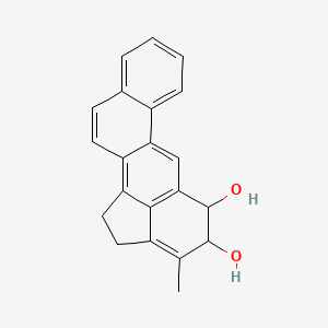 B1213129 trans-3-Methyl-4,5-dihydrocholanthrene-4,5-diol CAS No. 3343-04-2