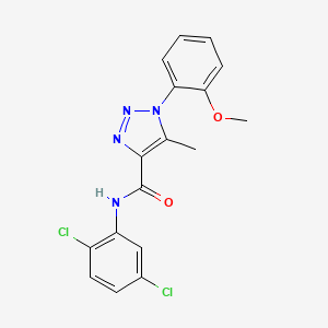 N-(2,5-dichlorophenyl)-1-(2-methoxyphenyl)-5-methyl-1H-1,2,3-triazole-4-carboxamide