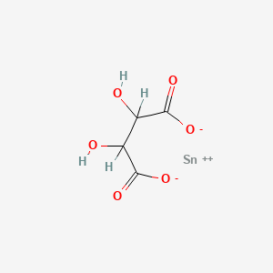 molecular formula C4H4O6Sn B1213152 Stannous tartrate CAS No. 815-85-0