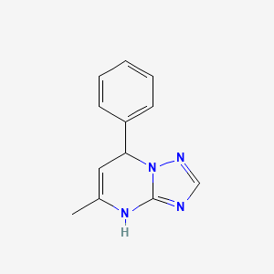 5-Methyl-7-phenyl-4,7-dihydro[1,2,4]triazolo[1,5-a]pyrimidine