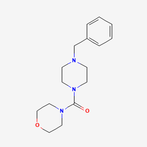 molecular formula C16H23N3O2 B12131782 (4-Benzyl-piperazin-1-yl)-morpholin-4-yl-methanone 