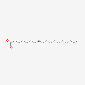 molecular formula C18H34O2 B1213188 Octadec-8-enoic acid 