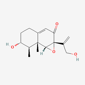 molecular formula C15H20O4 B1213194 Phomenone CAS No. 55785-58-5