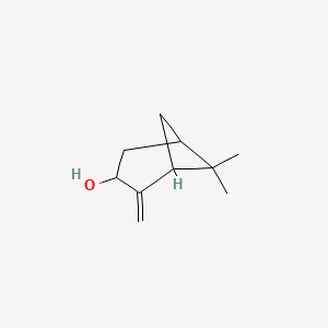 molecular formula C10H16O B1213195 Pinocarveol CAS No. 3917-59-7