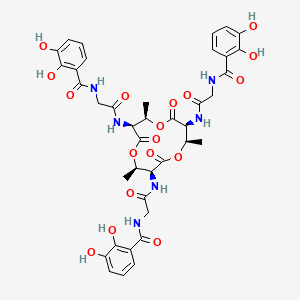 molecular formula C39H42N6O18 B1213197 棒曲霉菌素 CAS No. 95536-04-2