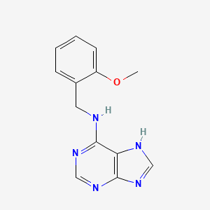 N-(2-methoxybenzyl)-9H-purin-6-amine