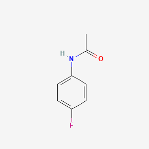 molecular formula C8H8FNO B1213217 4-Fluoroacetanilide CAS No. 351-83-7
