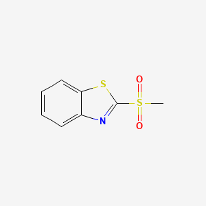 B1213235 Benzothiazole, 2-(methylsulfonyl)- CAS No. 7144-49-2